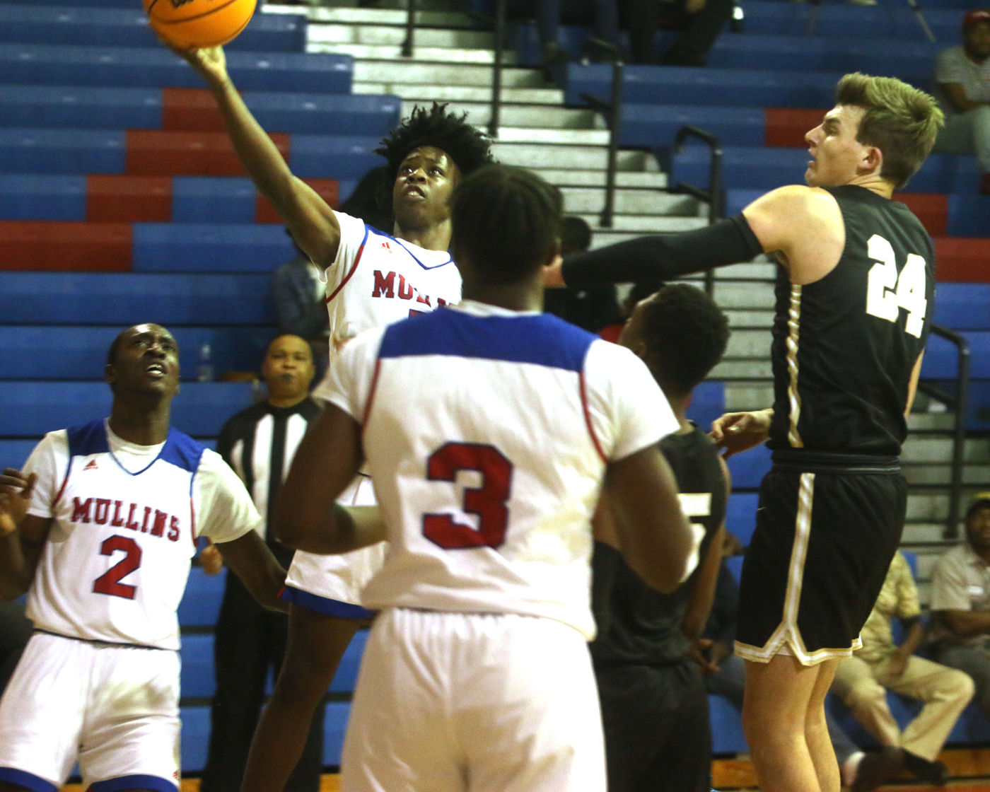 Mullins vs Johnsonville basketball